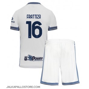 Inter Milan Davide Frattesi #16 Vieraspaita Lapsille 2024-25 Lyhythihainen (+ shortsit)